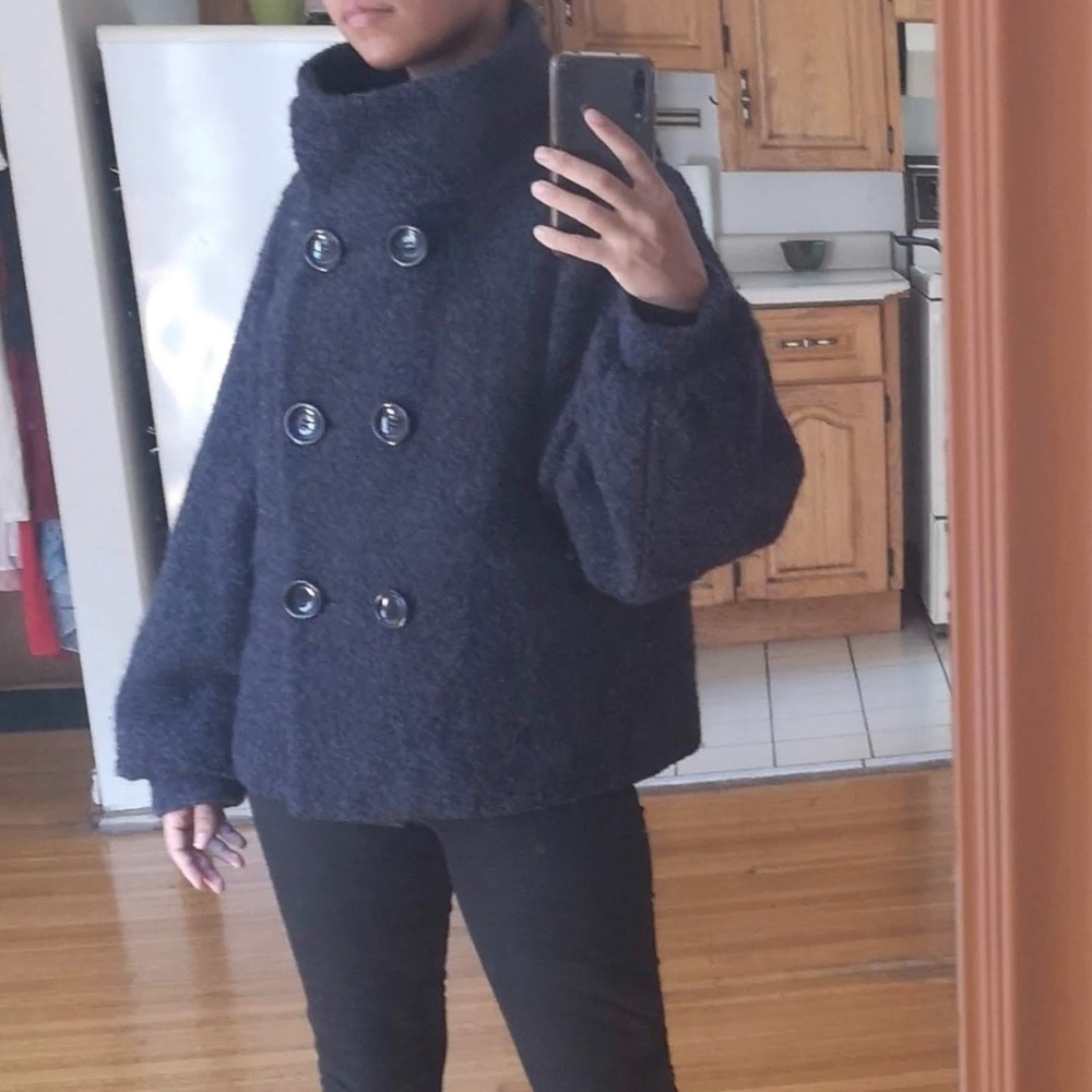 Elegant Wool Amisu Fall Winter Coat